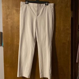 Banana Republic Ryan Trouser- Cream Sz 12